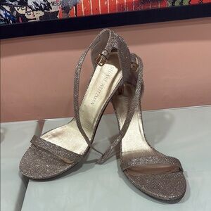 Stuart Weitzman Gold Elegant Heels